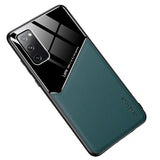 Husa din Piele Ecologica si Sticla, iPhone 11, Verde