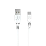 Cablu de Date, Type-C-USB, 6A, 1M, Alb