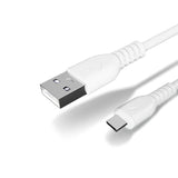 Cablu de Date, Type-C-USB, 6A, 1M, Alb