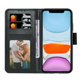 Husa Tip Carte, iPhone 12/12 Pro, Negru