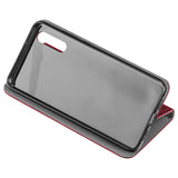 Husa Tip Carte, Smart Magnetic, Samsung Galaxy A50/A50s/A30s, Visiniu