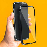 Husa 360 Magentica, iPhone 11 Pro, Negru-Transparent