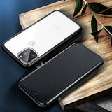Husa 360 Magentica, iPhone 11 Pro, Negru-Transparent