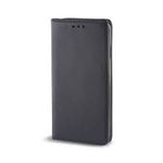 Husa Smart Magnet pentru Samsung Galaxy A02s, Negru