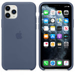 Husa Silicon, Originala Apple, iPhone 11 Pro, Albastru
