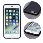 Husa Colored Buttons pentru Huawei P30 Lite, Negru