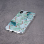 Husa Silicon, Geometric Samsung A42 5G, Verde
