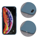 Husa silcon Samsung Galaxy S10, Albastru-Gri