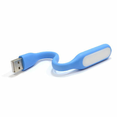 Mini USB Light flexibil luminos, Albastru