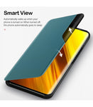 HUSA SMART VIEW PENTRU SAMSUNG GALAXY A72 4G / A72 5G VERDE ÎNCHIS