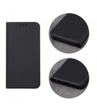 Husa Tip Carte, Smart Skin, Xiaomi Redmi 9A/ 9AT/ 9i, Negru