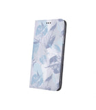 Husa Tip Carte, Huawei P Smart 2021, Print de Frunze