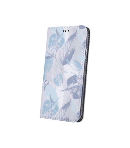 Husa Tip Carte, Samsung Galaxy A20E, Print de Frunze