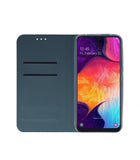 Husa Tip Carte, Smart Skin, Xiaomi Redmi 9A/ 9AT/ 9i, Verde Inchis