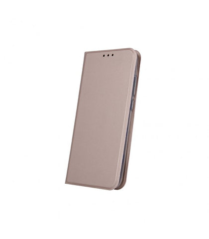 Husa Tip Carte, Smart Skin, Xiaomi Redmi 9A/ 9AT/ 9i, Roz Auriu