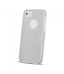 Husa iPhone X / iPhone XS Glitter 3in1, Argintiu