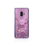 Husa decorată cu cristale Swarovski originale, Samsung Galaxy S9, Mov