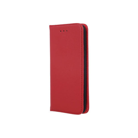 Husa Tip Carte, Piele Originala, Samsung Galaxy Note 10 Lite , Rosu-visiniu