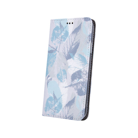 Husa Smart Trendy, Samsung Galaxy A20E, Print cu Frunze