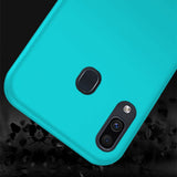 Husa Silicon, Samsung Galaxy A30, Turcoaz