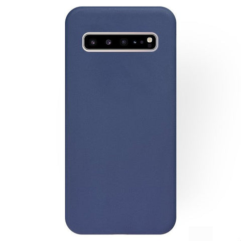 Husa Silicon Slim, Samsung Galaxy S10 5G, Albastru