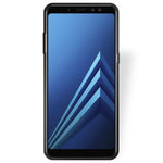 Husa Silicon, Samsung Galaxy A8+, Negru