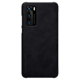 Husa Tip Carte, Nillkin, Huawei P40 Lite, Negru