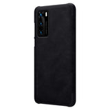 Husa Tip Carte, Nillkin, Huawei P40 Lite, Negru