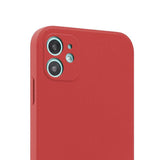 Husa Silicon Fosca, Samsung Galaxy A21S, Rosu