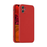 Husa Silicon Fosca, Samsung Galaxy A21S, Rosu