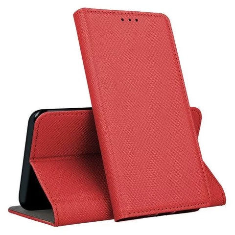 Husa Tip Carte, Huawei P40 Lite E/ Huawei Y7P Rosu