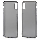 Husa iPhone 7 Plus Qult Clear Negru