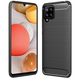 Husa Carbon, Samsung Galaxy A12, Negru