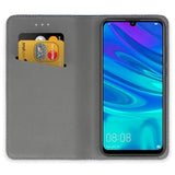 Husa Tip Carte, Smart Magnetic, Huawei P Smart 2019/ Honor 10 Lite, Negru