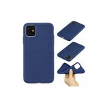Husa Silicon, iPhone 11, Albastru Inchis