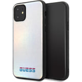 Husa Originala Guess, iPhone 11 Pro Max, Argintiu