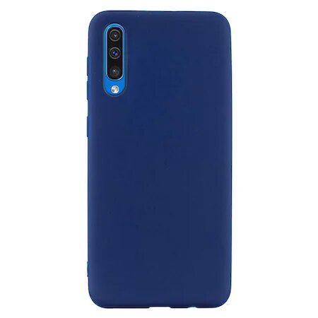 Husa Silicon, Samsung Galaxy A50, Albastru Inchis