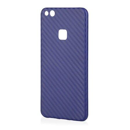Husa Silicon Carbon, Huawei P10 Plus, Albastru