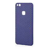Husa Silicon Carbon, Huawei P10 Lite, Albastru
