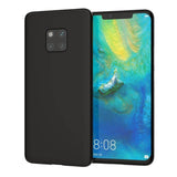 Husa Silicon Jelly, Huawei Mate 20 Pro, Negru