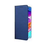 Husa Tip Carte, Smart Magnetic, Samsung Galaxy A50, Albastru