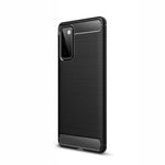 Husa Silicon Carbon, Samsung Galaxy S20 FE/ S20 FE 5G, Negru