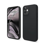 Husa Silicon, iPhone 12 Mini, Negru Matt