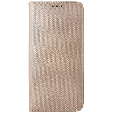 Husa Tip Carte, Smart Magnetic, Samsung Galaxy A03S, Auriu