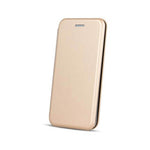 Husa Tip Carte, Smart Diva, Huawei Y7 2019, Auriu
