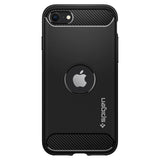 Husa Antisoc, Spigen, Rugged Armor, iPhone 7/8/SE 2020, Negru