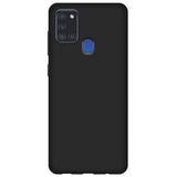 Husa Silicon, Forcell, Samsung Galaxy A21S, Negru