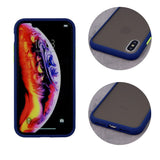 Husa Colored Buttons pentru Samsung A20E, Albastru