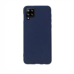 Husa silicon Matt TPU Samsung Galaxy A22 4G, Albstru