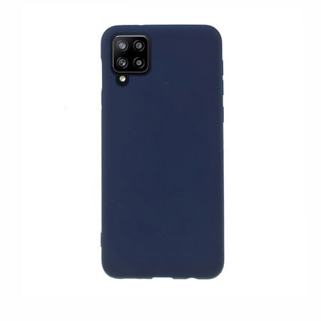 Husa silicon Matt TPU Samsung Galaxy A22 4G, Albstru
